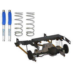 Superior Weld In Coil Conversion VSB14 Approved 2 Inch (50mm) Lift Kit w/Nitro Gas Twin Tube Shocks (Rear Only) Suitable For Toyota LandCruiser 79 Ser
