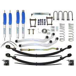 Superior Nitro Gas Twin Tube 4 Inch (100mm) Lift Kit Suitable For Toyota LandCruiser 76 Series 8/2016 on (Kit)