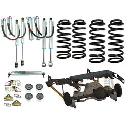 Superior Weld In Coil Conversion VSB14 Approved 2 Inch (50mm) Lift Kit with STD Diff Housing w/Remote Reservoir Shocks (Front and Rear) Suitable For T