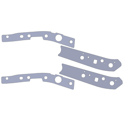 Superior Chassis Brace/Repair Plate Suitable For Ford Ranger PXI-PXII-PXIII/Mazda BT-50 Dual Cab Only (Kit)