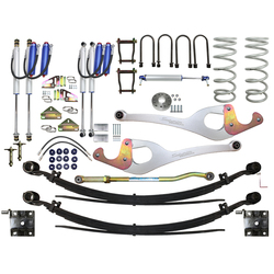 Superior Remote Reservoir 2.0 Hyperflex 5 Inch (125mm) Lift Kit Suitable For Toyota LandCruiser 78/79 Series 6 Cyl (Kit)