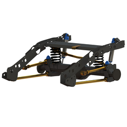 Superior Weld In Coil Conversion VSB14 Approved w/Nitro Gas Twin Tube Shocks (Rear Only) Suitable For Ford Ranger PX-PXII-PXIII/Mazda BT-50 (2012-2020