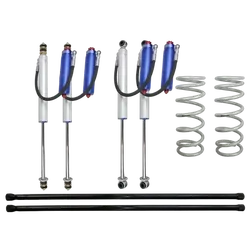 Superior Remote Reservoir 2.0 2 Inch (50mm) Lift Kit Suitable For Toyota LandCruiser 100 Series 6cyl (Kit) - SUP-RR-100IFS26