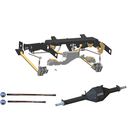 Superior Weld in Coil Conversion VSB14 Approved Base Kit with Track Corrected Chromoly Diamond Diff Housing Suitable For Toyota LandCruiser 79 Series