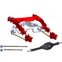 Superior Bolt in Coil Conversion VSB14 Approved Base Kit with Track Corrected Chromoly Diamond Diff Housing Suitable For Toyota LandCruiser 79 Series