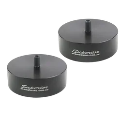 Superior Billet Series 6061 - T6 Alloy Bump Stop Extensions Suitable For Nissan Patrol GQ/GU Front 30mm - NPFBX30-V1