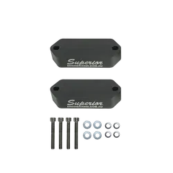 Superior Bump Stop Extensions 25mm Suitable For Toyota LandCruiser 76/78/79/80/105 Series Rear (Pair) - LC7925BS-V1