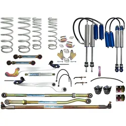 Superior Remote Reservoir 2.5 Hybrid Superflex 3 Inch (75mm) Lift Kit Suitable For Nissan Patrol GU 2000 on Wagon (Kit)