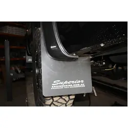 Superior Premium Mudflaps Suitable for Toyota LandCruiser 200 Series Rear (Pair) - SUP-200MUDFLAPR