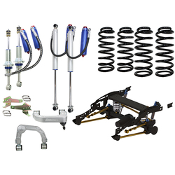 Superior Weld In Coil Conversion VSB14 Approved w/Remote Reservoir Shocks (Front and Rear) Suitable For Toyota Hilux Vigo 2005-15 - SUP-RR-VIGOCOIL2-K