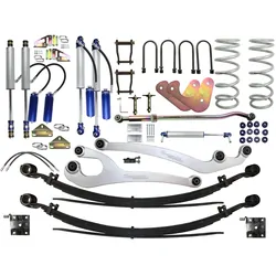 Superior Remote Reservoir 2.5 Superflex 3 Inch (75mm) Lift Kit Suitable For Toyota LandCruiser 76 Series 8/2016 on (Kit)