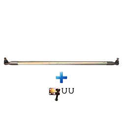 Superior Drag Link Hollow Bar 0-3 Inch (0-75mm) Suitable For Nissan Patrol GQ Adjustable (Eye-Eye Bracket) (Each) - GQMDL03EE-V2