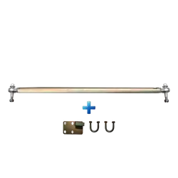 Superior Drag Link Heim Joint Solid Bar 0-3 Inch (0-75mm) Lift Suitable For Nissan Patrol GU 1/2000 on Wagon (Each) - SUP-GU2HIEMDRAG-V2