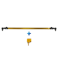 Superior 7075 - T6 Alloy Drag Link Solid Bar 2-6 Inch (50-150mm) Lift Suitable For Nissan Patrol GQ Adjustable (Pin to Pin) - GQDLPP-AL