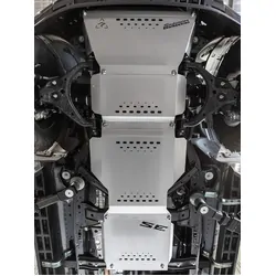 Superior Engine/Gearbox/Transfer Case Guard 304 Stainless Steel Suitable For Ford Ranger PY(V6 and Bi-Turbo Diesel) - Bash Plate Kit - SUP-RANGUDRG-PY