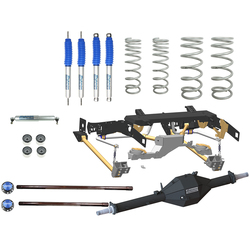 Superior Weld in Coil Conversion VSB14 Approved 2 Inch (50mm) Lift Kit with Track Corrected Chromoly Diamond Diff Housing w/Nitro Gas Twin Tube Shocks