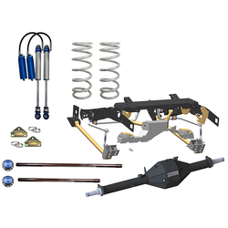 Superior Weld in Coil Conversion VSB14 Approved 2 Inch (50mm) Lift Kit with Track Corrected Chromoly Diamond Diff Housing w/2.5 Remote Reservoir Shock