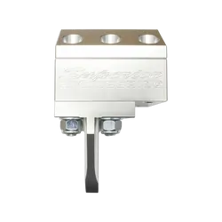 Superior Billet Alloy Damper Bracket Suitable For Nissan Patrol GQ/GU Suit Drag Link/Tie rod/Panhard (Pin-Pin) Silver - DLBNPPPSIL-V1