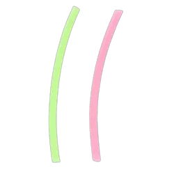 Shogun Lumo Green & Pink Tube