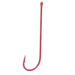 Shogun Chemically Sharpened Hook Red Long Shank
