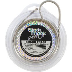 Black Magic Shark Trace Rig 440LB Stainless Steel Wire