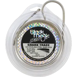 Black Magic Shark Trace Rig 440LB Stainless Steel Wire