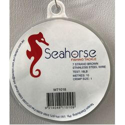 Seahorse Tackle Wire 1X7 Stainless Steel