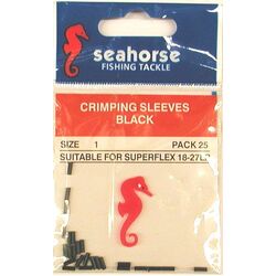 Seahorse Tackle Crimping Sleeves Pk25