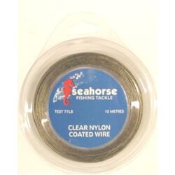 Seahorse Tackle Wire Silver 10M