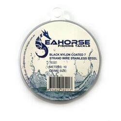 Seahorse Tackle Wire Black 10M