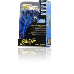 6000 Series Stinger 4 Channel 17Ft (5Mtr) Rca