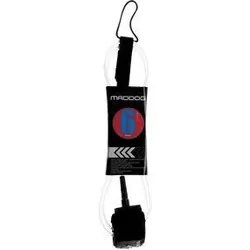 Maddog Surf Leash 6' Clear