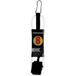 Maddog Surf Leash 8' Clear