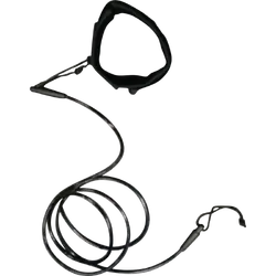 Maddog Basic Surfboard Leash 8' Black