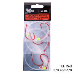 Black Magic Strayline Rig - Klr5/0 & 6/0 Hooks