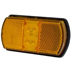 Supex Amber Led Side Marker Lamp With Reflectors