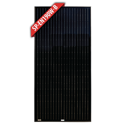 Enerdrive 190W Fixed Mono Solar Panel - Black Frame