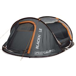 Explore Planet Earth Speedy Blackhole 4 Person Pop Up Tent with LED Lights
