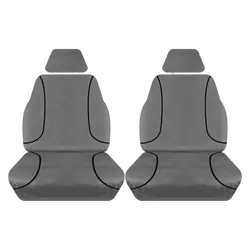 Tuff Terrain Canvas Seat Covers to Suit Ford Ranger PX Dual Cab All Badges 11-05