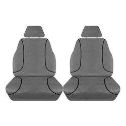 Tuff Terrain Canvas Seat Covers to Suit Holden Colorado RG Space Cab All Badges 12-On