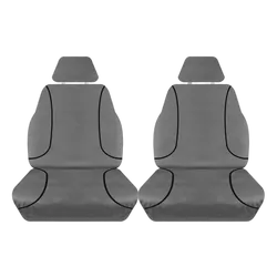 Tuff Terrain Canvas Seat Covers to Suit Holden Colorado RG Space Cab All Badges 12-On