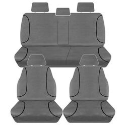 Tuff Terrain Canvas Seat Covers to Suit Holden Colorado RG Dual Cab All Badges 09/14-On