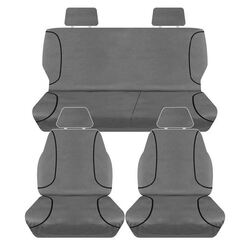 Tuff Terrain Canvas Seat Covers to Suit Holden Colorado RG LX LT Dual Cab 09/13-08/14