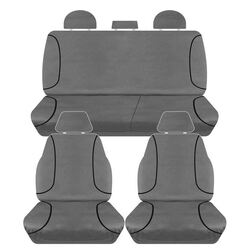 Tuff Terrain Canvas Seat Covers to Suit Isuzu D-Max Dual Cab 4X2 SX 14-20