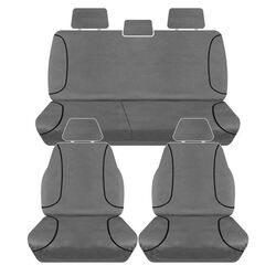 Tuff Terrain Canvas Seat Covers to Suit Volkswagen Amarok All Badges (Ex. Ultimate) 2011-On