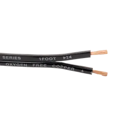 12Ga Black Speaker Wire (76 Mtr Roll)