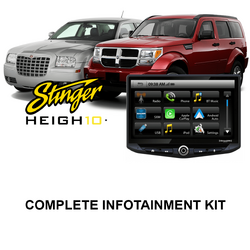 Jeep Heigh10 Infotainment Kit (Includes: Un1810/ Mt95-6511/ Pacrp4Ch11/ St27Aa06/ Ipusbd3)