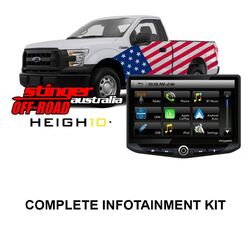 Stinger Heigh10 Ford F-Series Infotainment Kit (Includes: Un1810/ Rpk4-Fd1101)