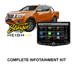 Nissan Navara Heigh10 Infotainment Kit Incl: Un1810/Stbaa36/Pacrp4Ni11/Axusbm-B/Bn25K7352