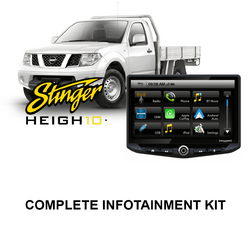 Nissan Navara Heigh10 Infotainment Kit Incl: Un1810/Stbaa36/Swi-Ni01/Axusbm-B/Bkndk780/Cph-Sti01